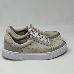 Kizik Prague Sneakers Womens 10 Beige Terrazzo Speckled Slip In Handsfree Shoes